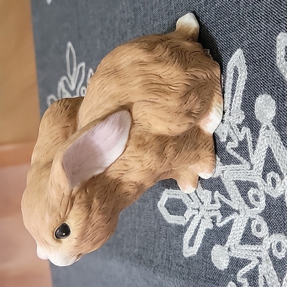 1988 Vintage River Shore Rabbit Snuggle 🐇 Babies 💖 - Picture 8 of 11